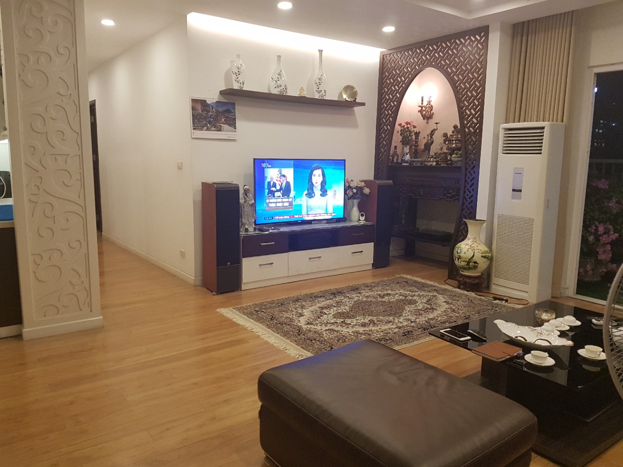 Apartment with 3 bedrooms for rent in Golden Palace 1
